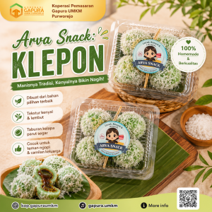 Produk Arva Snack