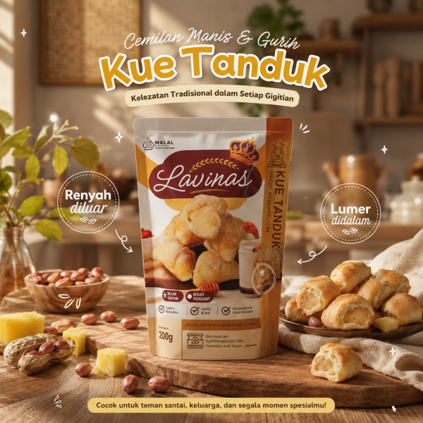 Jeng Yuli Kue Tanduk Lavinas 200 gram