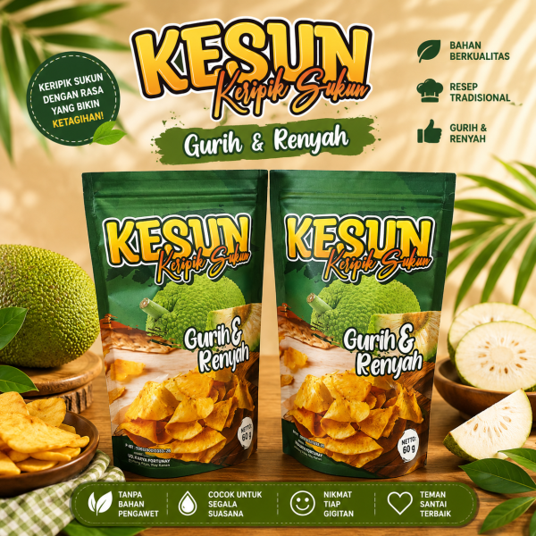 Sari Seneng Kesun Keripik Sukun