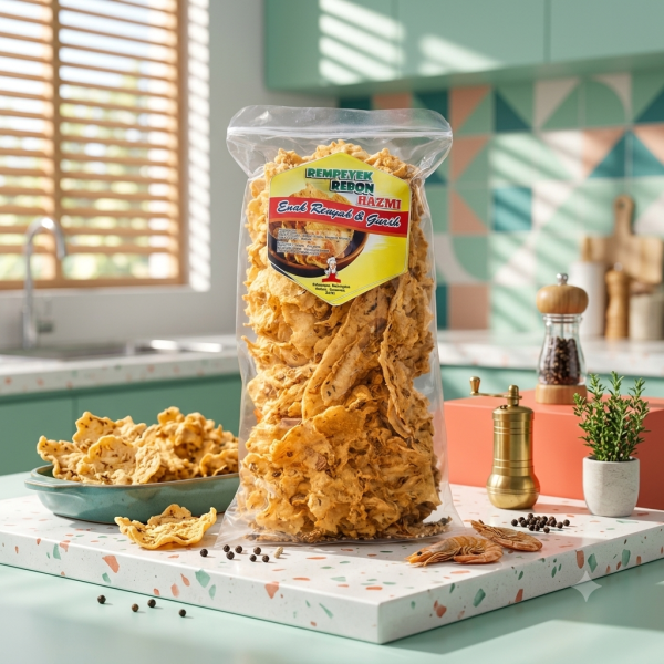 Hazmi Rempeyek Rebon 250g